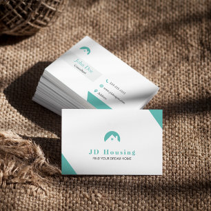 Elegant Real estate Any Color Business Card