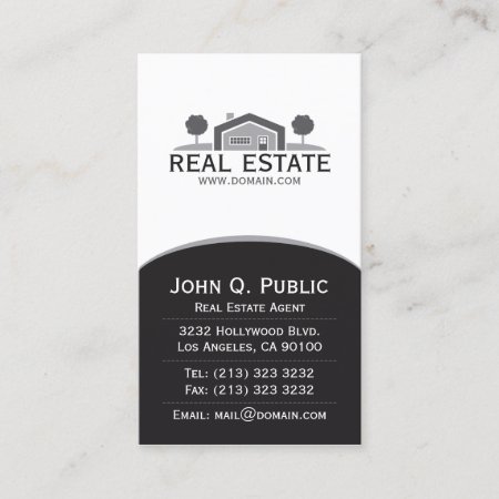 Elegant Real Estate Business Card