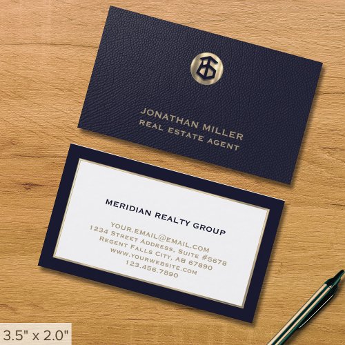 Elegant Real Estate Business Cards