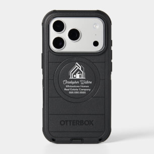 Elegant Real Estate Company Customized Realtor iPhone 17 Pro Case