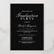 Elegant Real Silver Typography Class of Graduation