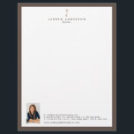 Elegant Realtor Broker Letterhead Stationary<br><div class="desc">This custom-printed Elegant Realtor Broker Letterhead Stationary is a great way to give office stationary  a professional touch. Use them for everything,  from shopping lists to meeting notes. Customize it with your company logo or name or special messages.</div>