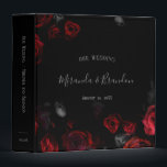 Elegant Red and Black Floral Wedding Planner 3 Ring Binder<br><div class="desc">Elevate your wedding planning with our unique and incredibly stylish Custom Elegant Red and Black Floral Wedding Planner 3-ring binder. This meticulously designed binder flaunts a sophisticated floral pattern in contrasting hues of red and black, setting the tone for a memorable and chic wedding event. The 3-ring mechanism ensures all...</div>