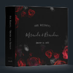 Elegant Red and Black Floral Wedding Planner 3 Ring Binder<br><div class="desc">Elevate your wedding planning with our unique and incredibly stylish Custom Elegant Red and Black Floral Wedding Planner 3-ring binder. This meticulously designed binder flaunts a sophisticated floral pattern in contrasting hues of red and black, setting the tone for a memorable and chic wedding event. The 3-ring mechanism ensures all...</div>