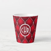 Simple Modern Elegant Cross Baby Baptism Mug