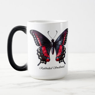 Elegant Red Bodied Swallowtail Butterfly Wrap Color Morph Mug