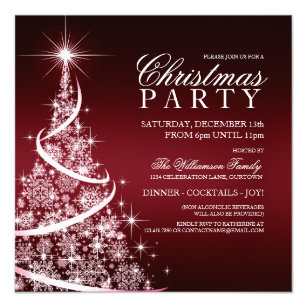 family christmas invitations zazzle