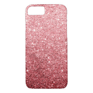 Elegant Red Glitter Luxury iPhone 7 Case