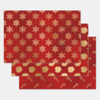 Christmas Patterns Wrapping Paper