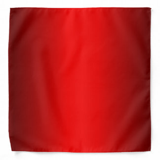 Elegant Red Gradient to Black Bandana