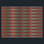 Elegant Red Green Harlequin Luxury Pattern Tissue Paper<br><div class="desc">Elegant Red Green Harlequin Luxury Pattern Wrapping Paper Tissue Paper features an elegant red and green harlequin pattern. Perfect for gift wrapping for Christmas,  birthdays,  holidays and more. Created by Evco Studio www.zazzle.com/store/evcostudio</div>