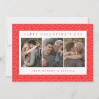 Elegant Red Hearts Happy Valentine's Day 3 Photo