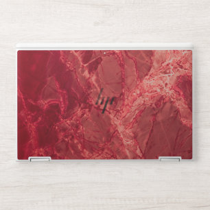 Elegant red marble Elitebook X360 HP Laptop Skin