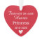 Elegant Red Pet Memorial Photo Keepsake