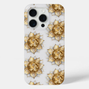 Elegant Red Rose Gold #1 iPhone 15 Pro Case