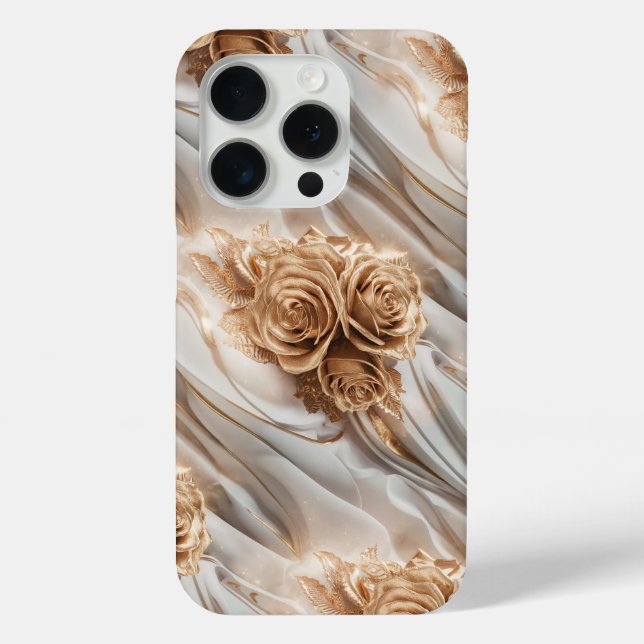 Elegant Red Rose Gold #6 Case-Mate iPhone Case (Back)