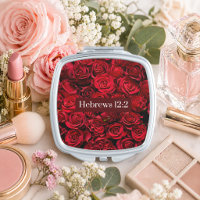 Elegant Red Roses with Bible Verse Gift