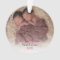 Elegant Red Twin Photo Baby First Christmas