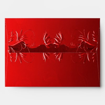 Elegant Red Wedding