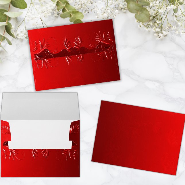 Elegant Red Wedding Envelope (Creator Uploaded)