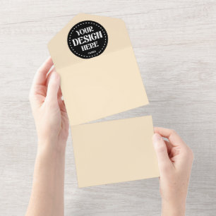 Elegant, refined, sleek & minimalist all in one invitation
