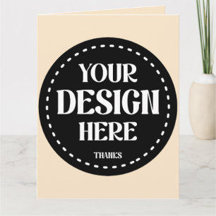 Elegant, refined, sleek & minimalist card
