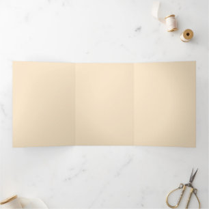 Elegant, refined, sleek & minimalist Tri-Fold card