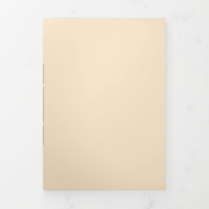 Elegant, refined, sleek & minimalist Tri-Fold invitation