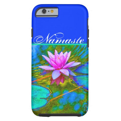 Elegant Reflections Namaste Yoga Lotus Tough iPhone 6 Case