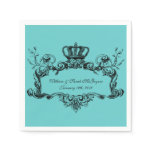 Elegant Regal Wedding Paper  Napkins