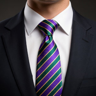 Elegant Regimental Style Neck Tie