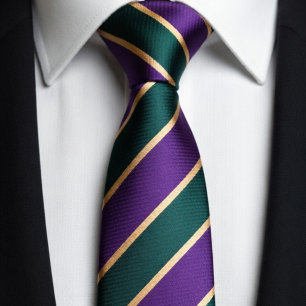 Elegant Regimental Style Neck Tie