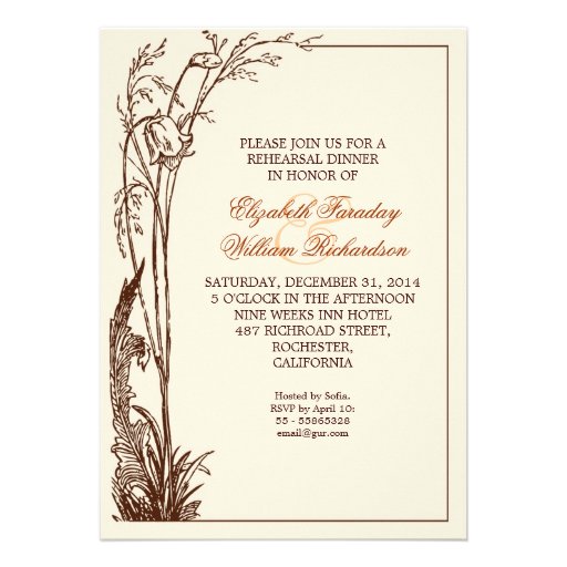 Elegant Dinner Invitation 5