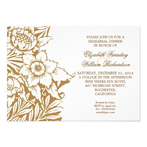 Elegant Dinner Invitation 8