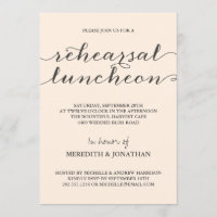 Elegant Rehearsal Luncheon