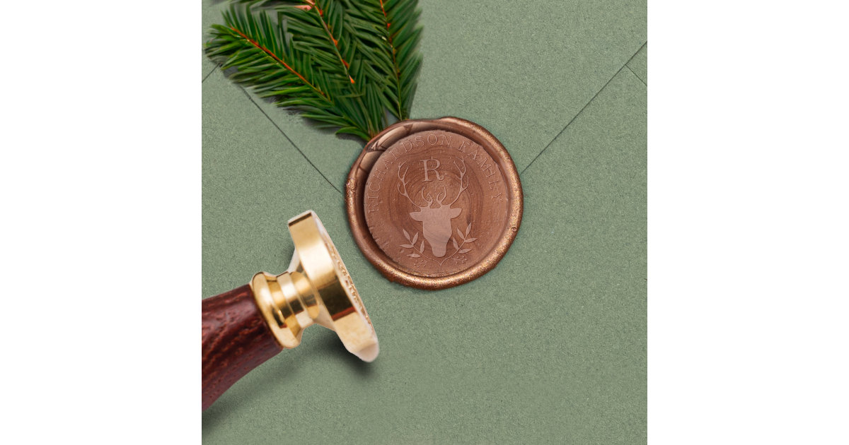 Create Your Own Family Crest Custom Wax Seal Stamp from our