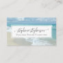 Elegant Relaxing Beach Spa Travel Vacation Business Card
