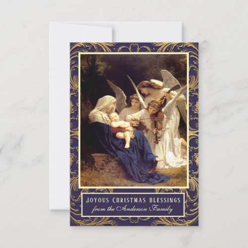 Elegant Religious Virgin Mary Angels Music