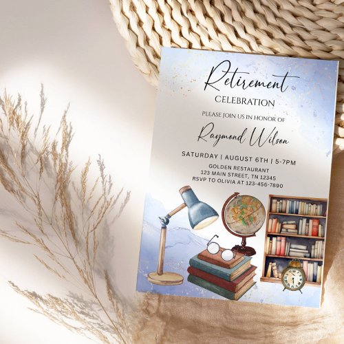 Elegant Retired Teacher Retirement Party