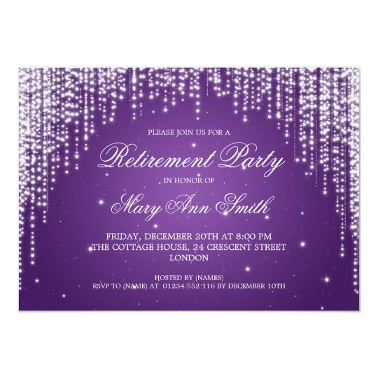 Elegant Retirement Party Invitations 7