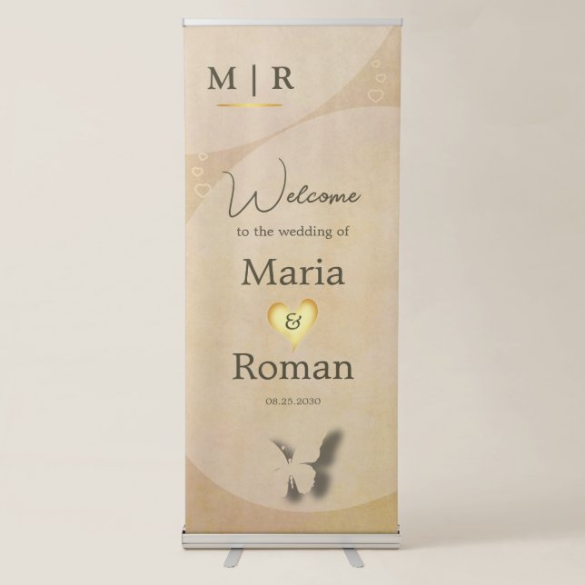 Elegant Retractable Banner (Front)