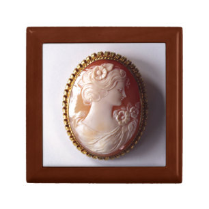Elegant retro Antique Cameo Gift Box