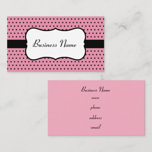 Elegant Retro Business Cards
