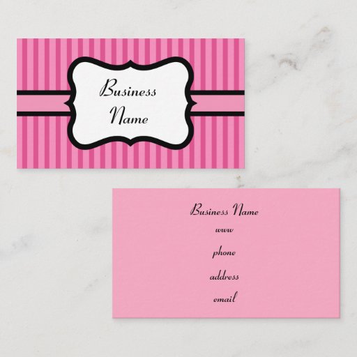 Customizable Elegant Retro Business Cards