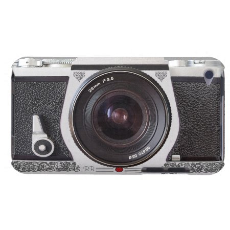 Elegant Retro Camera Scroll On Ipod Touch 4g Ipod Touch Case-mate Case