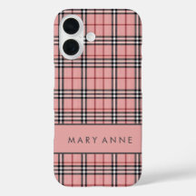 Elegant Retro Checkered Case