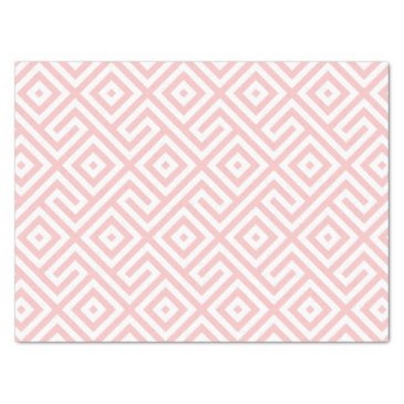 Elegant Retro Pink Abstract Geometric Pattern 