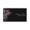 Elegant Retro Pink Flower Swirls