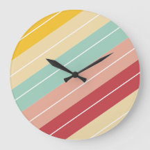Elegant Retro Striped Personalized