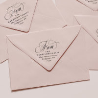Elegant return address script from